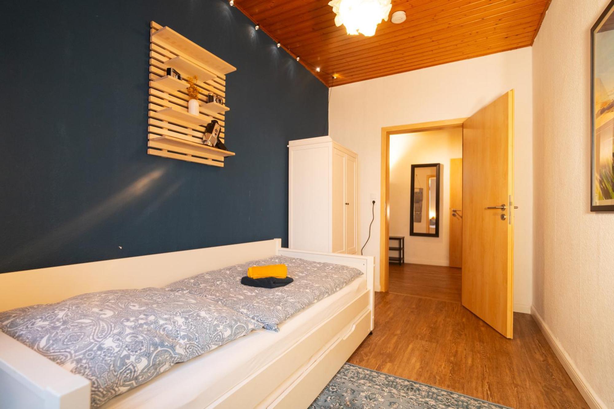 Das Blaue Tuerchen - Wohnung Mit Beamer Und Kicker 브레머하펜 외부 사진