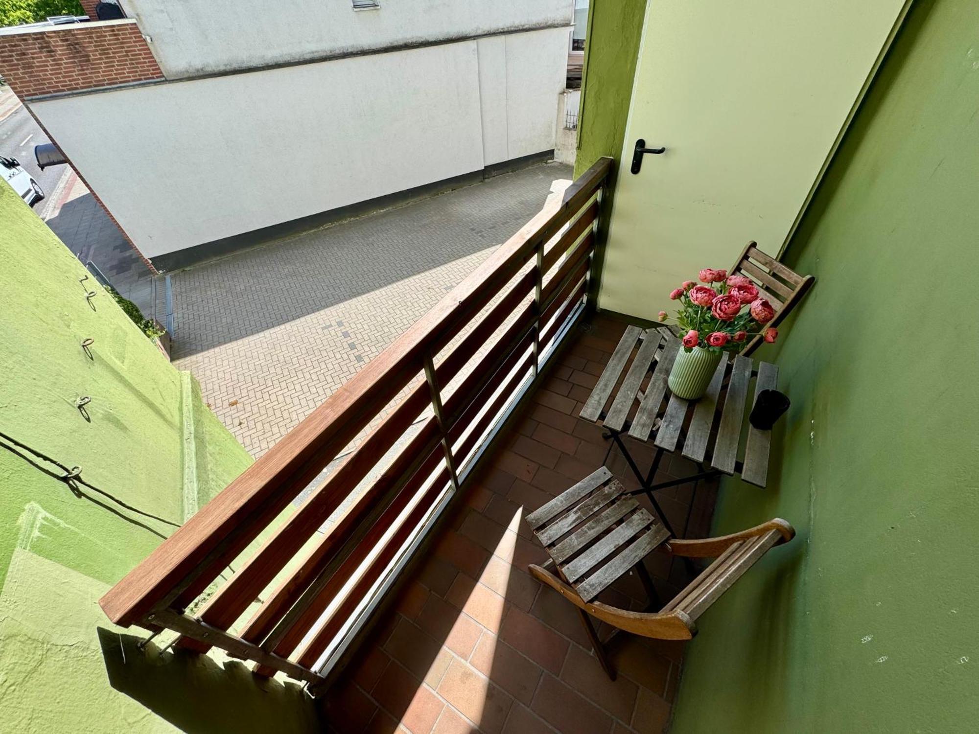 Das Blaue Tuerchen - Wohnung Mit Beamer Und Kicker 브레머하펜 외부 사진